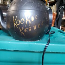 Kookie  Kettle Cookie Jar