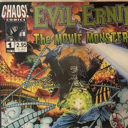 Brand New First Printing Of The First Issue!!!       Evil Ernie The Movie Monster #1 Chaos! Comics March Mar 1997 