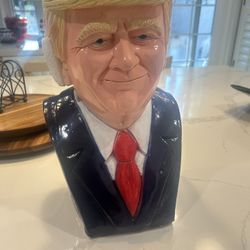 Trump Head Piggy Bank