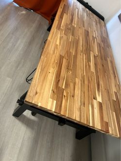 Long Wooden Dining Table