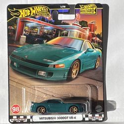 Hot Wheels Boulevard Mitsubishi 3000GT VR-4 – Premium JDM Real Riders