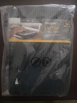 Targus Laptop Chill Mat Dual Fan Cooling Pad 15" USB-Powered Anti-Slip Black