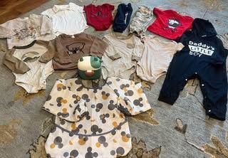 13pc 3-6M Quality Baby Boy Clothing/Sippy cups and more