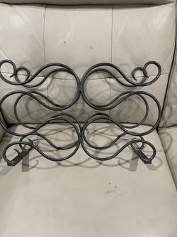 6 Bottle Counter Top Horizontal Wine Bottle Rack