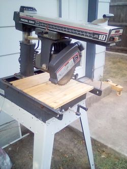 Craftsman radial saw