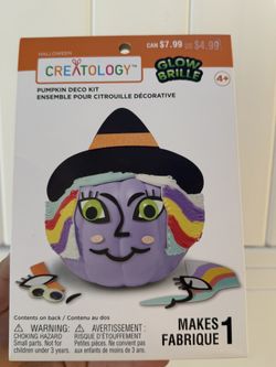 Pumpkin Decorating Kit For Halloween 