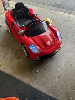 Nice Tesla Power Wheels With Charger And New Battery 