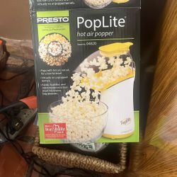 Popcorn popping machine