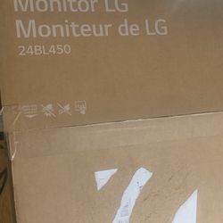 24” LG Monitor 1080p 75 Hz