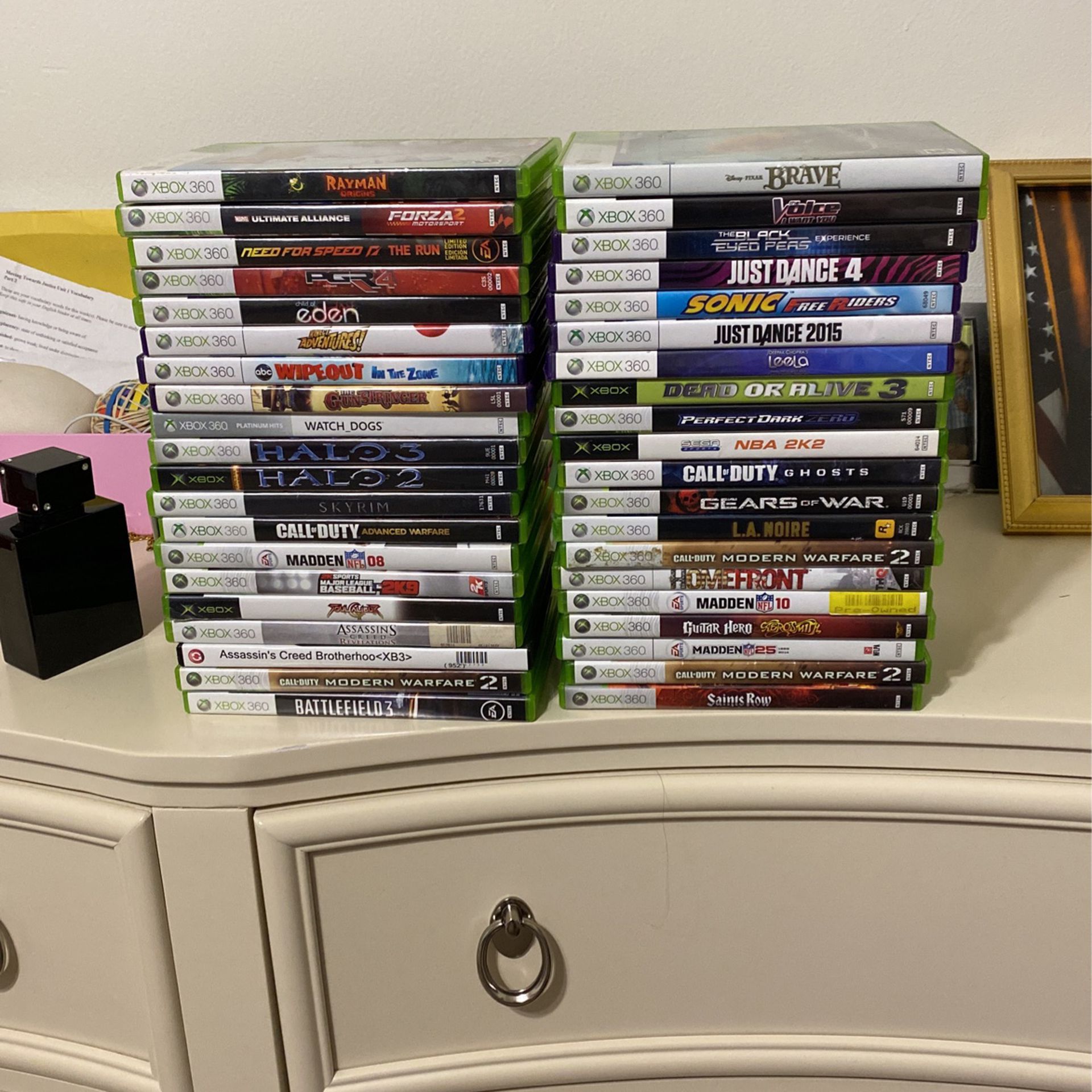 40 Xbox 360 Games NEGOTIABLE 