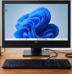 Big Screen 24 inch All In One PC Intel Quad Core i5 CPU Windows 11 Professional Like New Condition Works Perfect