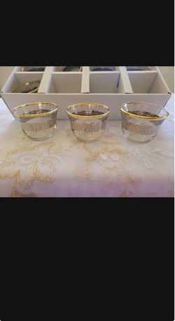 12  Glass Arabic Coffee Cups