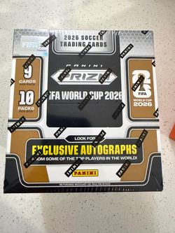 Panini Prizm FIFA World Cup 2026 Trading Card Box