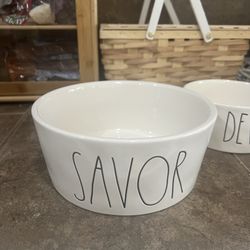 Extra large Raedunn for saver dog dish or serving bowl