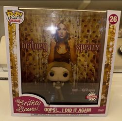 Funko Pop! Album Cover with Case: Britney-Oops!... I Did It Again! - (Exclusive)
