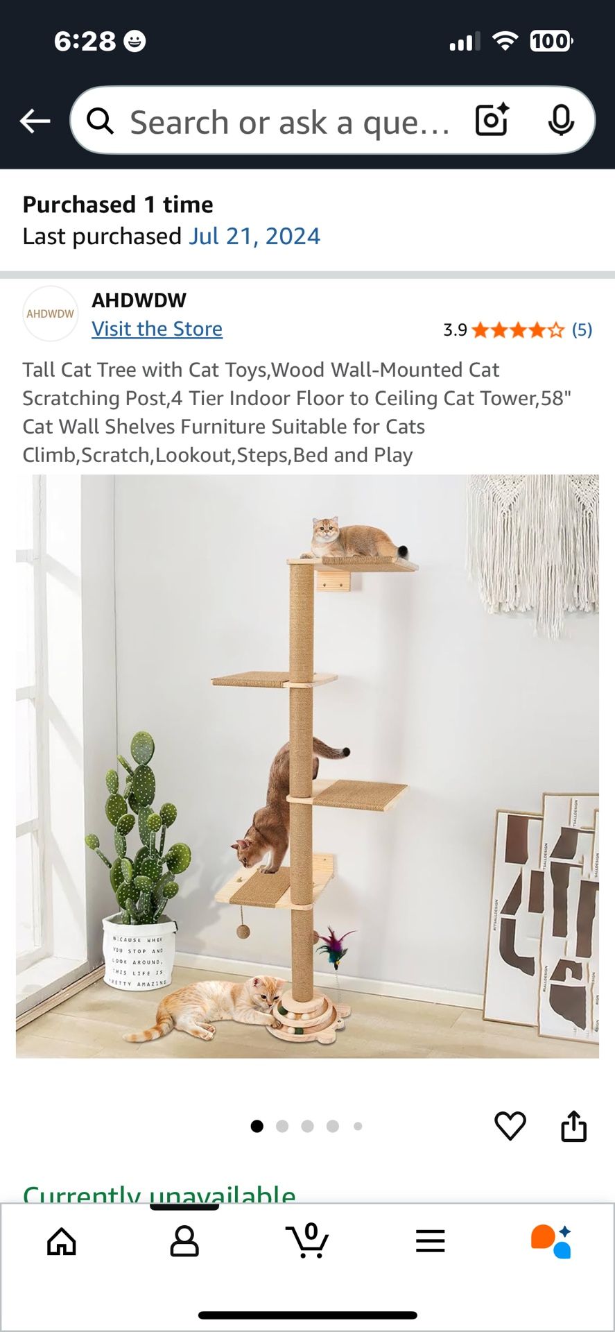 Cat Tree For Wall Attachment