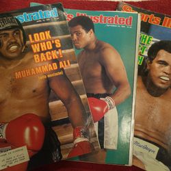 SI Mohammad Ali 1980 (3 issues)