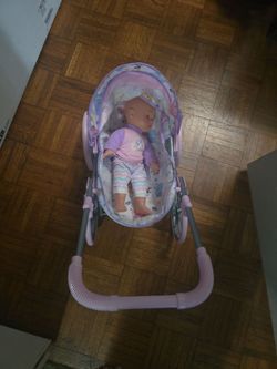Doll w carriage