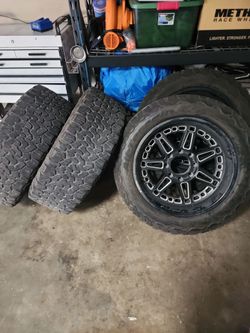 Hostile Wheels & BFGoodrich Tires set