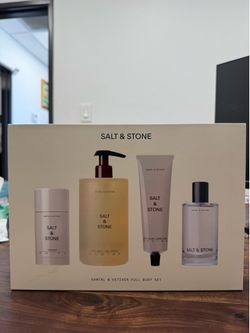 Salt&Stone Body Care Ritual Set