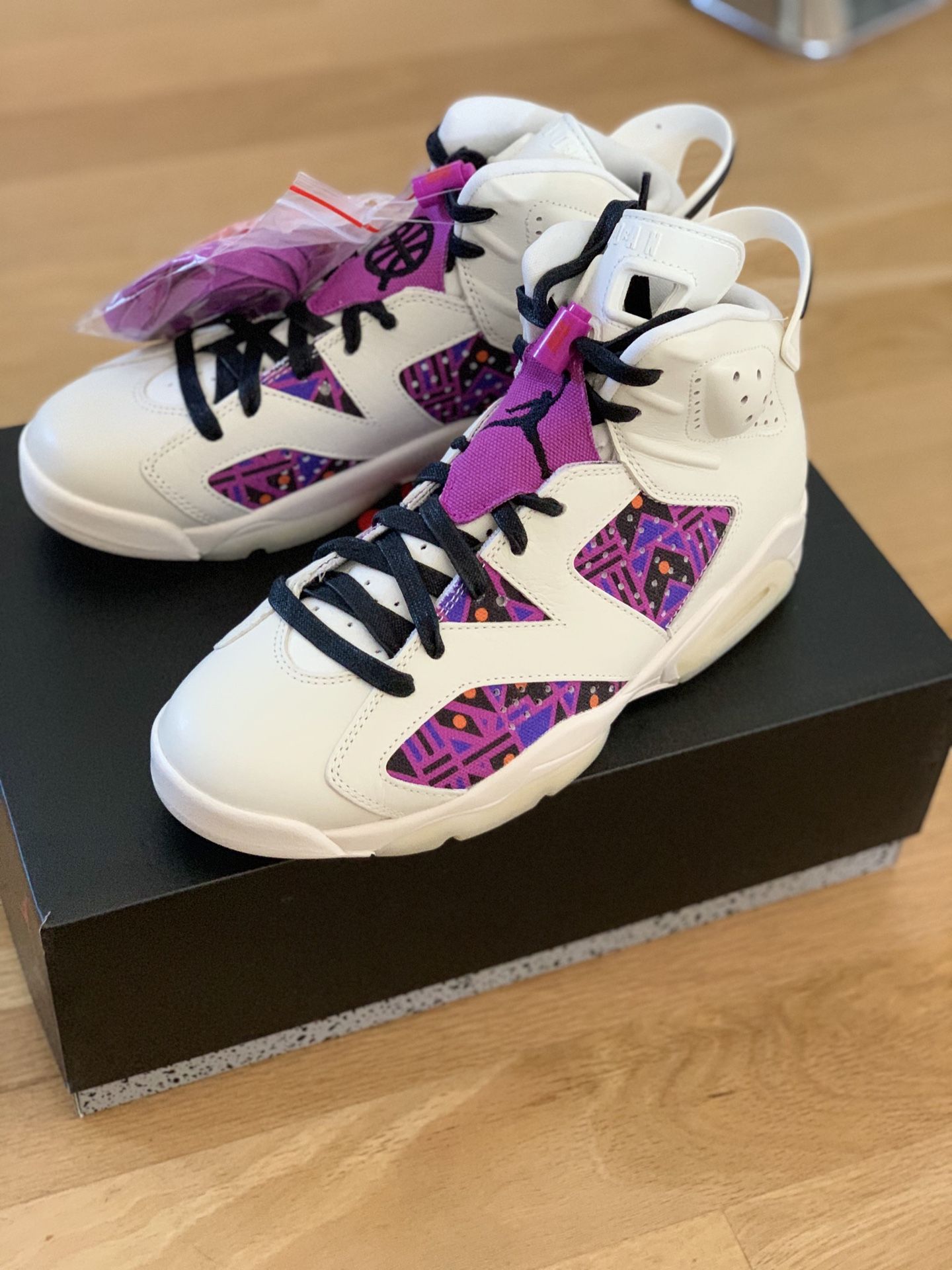 Air Jordan Retro Quai 54 Sail Black Size Men's Nike Quai54