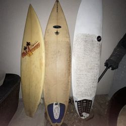 3 Boards For Sale. $50 Each!