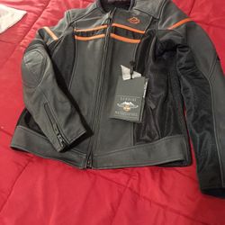 Harley Davidson Premium Leather Woman's Riding Jacket