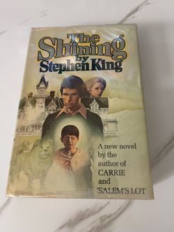 The Shining - Stephen King First Edition 1977 Doubleday Hardcover w/ Dust Jacket