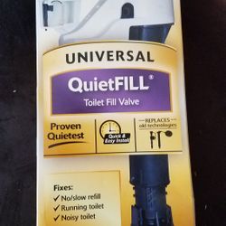 KORKY UNIVERSAL QUIET FILL TOILET FILL VALVE