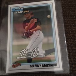 Baseball Card 2010 Bowman Manny Machado Rookie