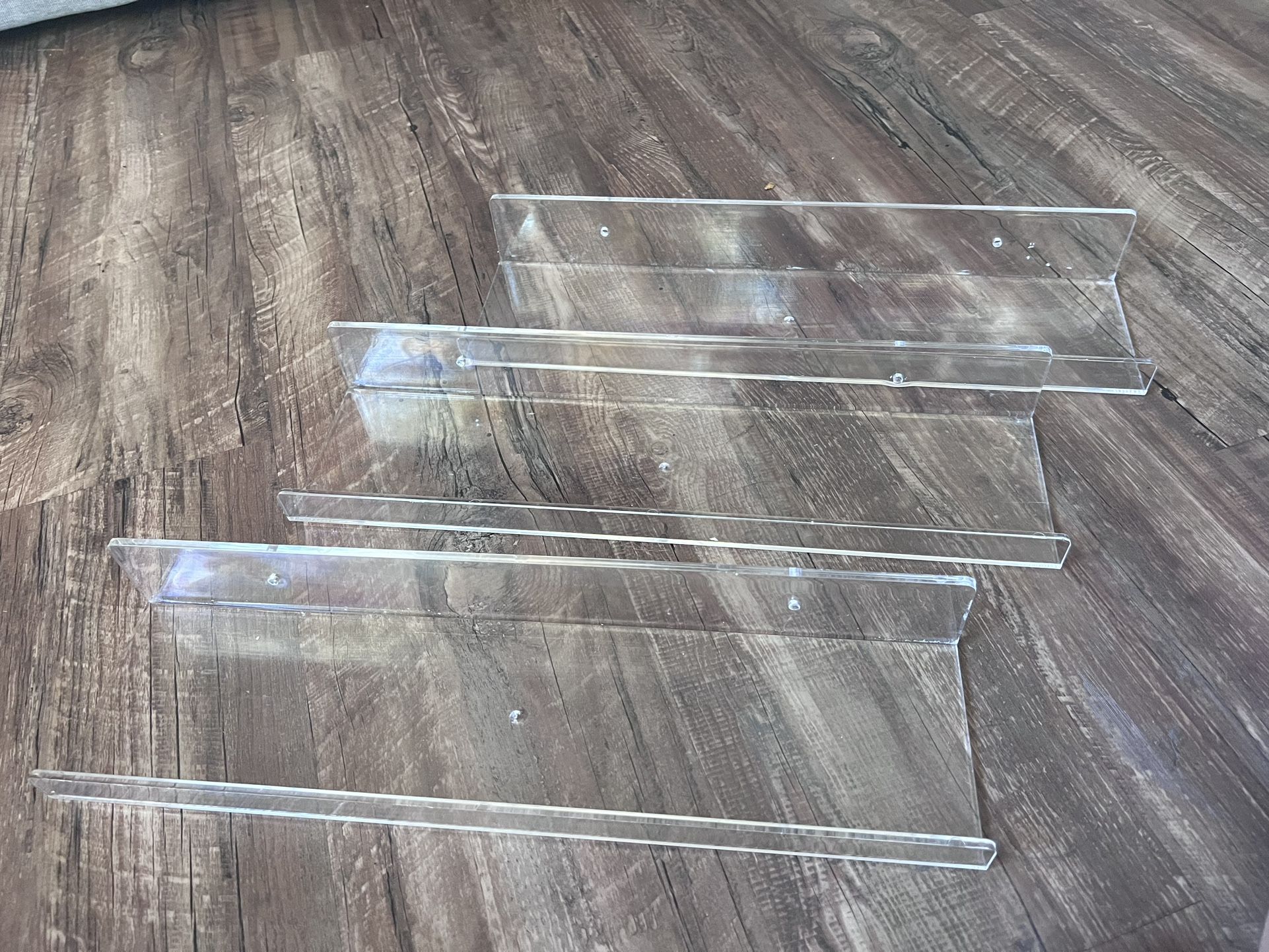 Acrylic Wall Shelves (3)