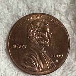 2009 D penny lincoln cents 
