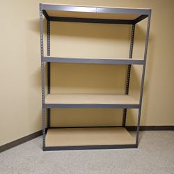 New 60 in W x 24 in D Storage Room Garage Shelving 4 Tier Rack Shelves Delivery Available