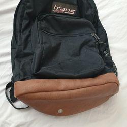 TRANS BY JANSPORT BLACK BACKPACK
