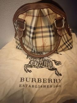Authentic Burberry bag