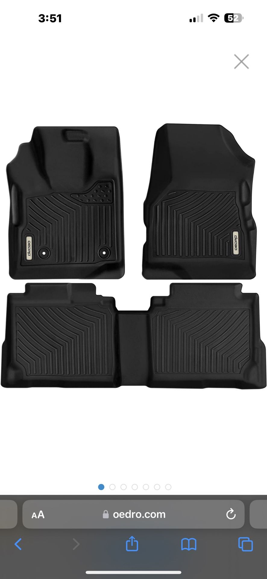 Chevy Equinox Floor Mats 