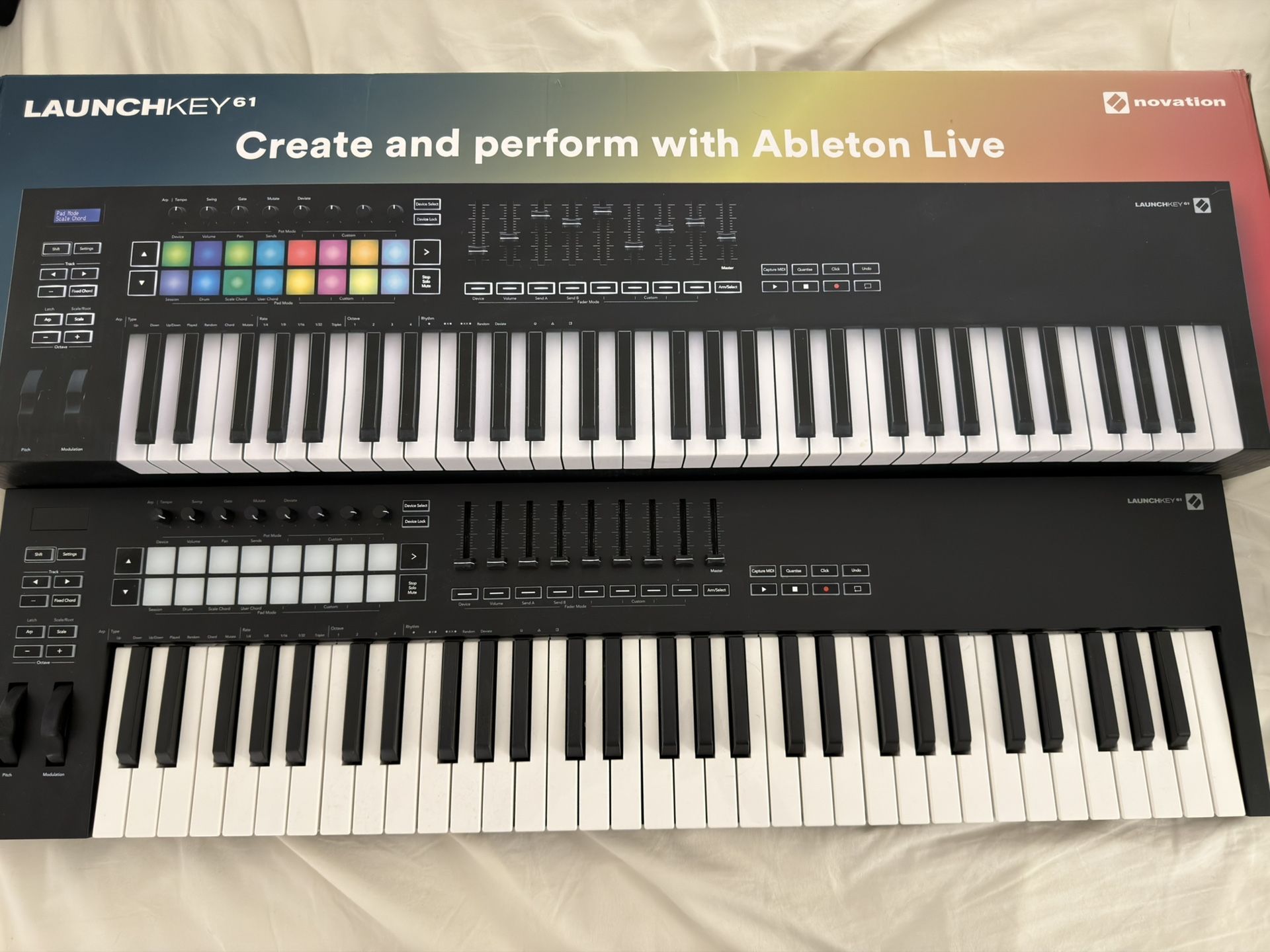 Novation Launchkey 61 Key MIDI Controller Keyboard