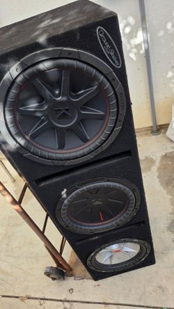 Kicker comp bass box 3,12s🔉🔉🔉
