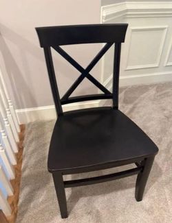 Pottery Barn Chairs -  Set of 2 - Black
