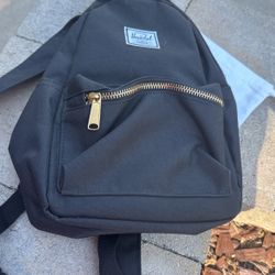 Mini Herschel Black Backpack 