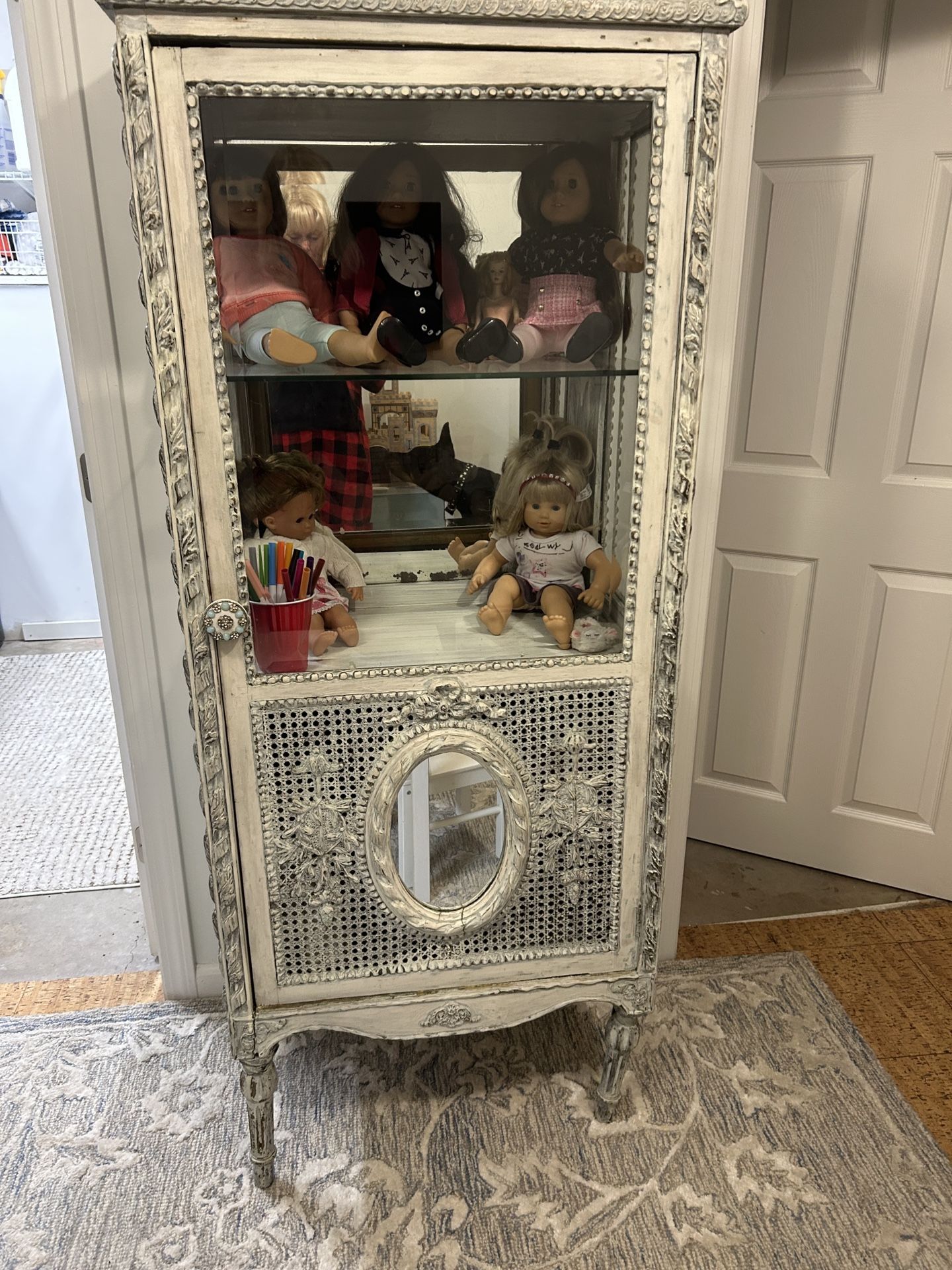 Antique  Tall Armoire 