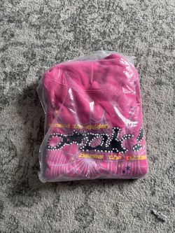 Pink Spider Hoodie 
