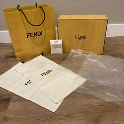 Fendi Original Box And Bag