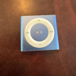 Vintage Clip On iPod 4th Generation A1373 Blue 