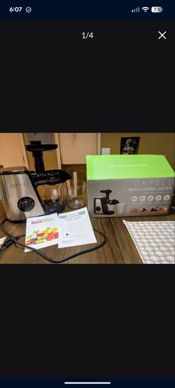 High Yield Masticating Juicer - $35