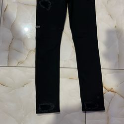 Black Ksubi Skinny Jeans Size 31 Knees Are Pacthed So No Rips