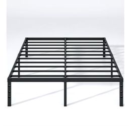Black Metal Queen Bed Frame