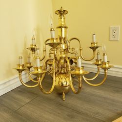 Stunning CHANDILIER GOLD