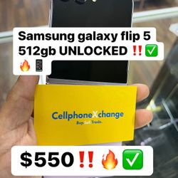 Samsung Galaxy Flip 5 512gb UNLOCKED 