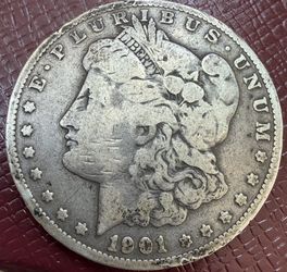 1901-O Morgan Silver Dollar | New Orleans Mint | Vintage U.S. $1 Coin